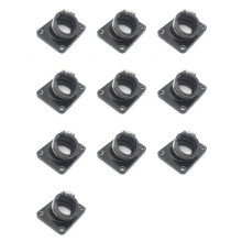 10X Motorcycle Carburetor Interface Adapter Intake Manifold for AG100 DT100 DT125 MX100 RT100