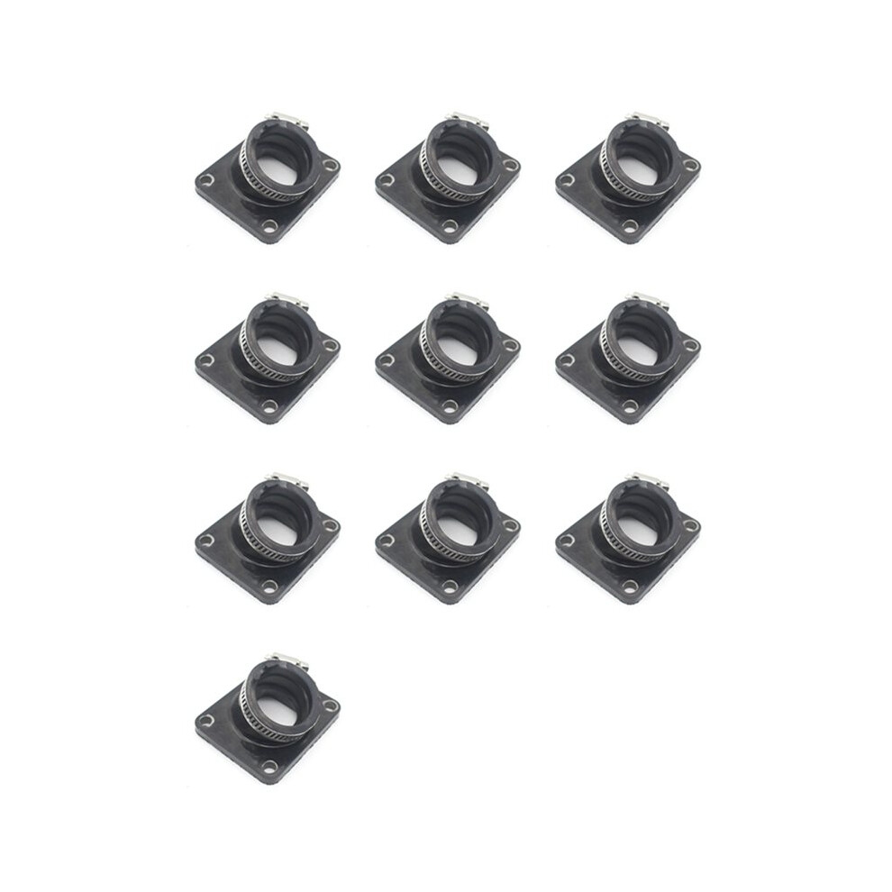 10X Motorcycle Carburetor Interface Adapter Intake Manifold For Ag100 Dt100 Dt125 Mx100 Rt100 4712139594829