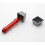 Keycap Puller Aluminum Alloy Three-Stage Key Cap Remover Tool for Computer Mechanical Keyboard (Red) 4