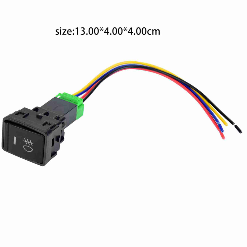 Led Indicator Push Button Switch 4 Pole 12V 7293282942332
