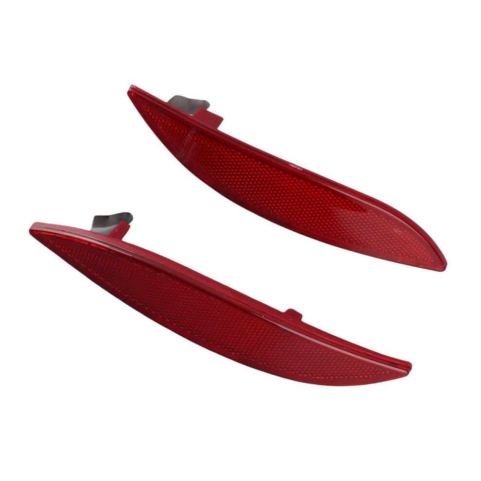 Megane Mk3 2008-13 Bumper Reflector Pair Red 7293282942400