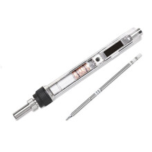 T12 OLED -Elektrolötkolben, Einstellbare Temperatur, Tragbare Lötstation, Lötspitze A:BC2
