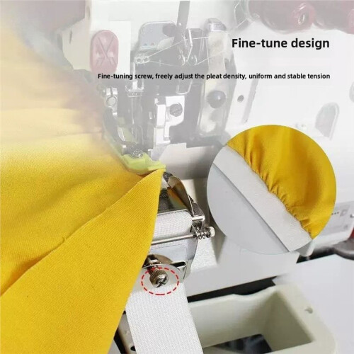 Adjustable  Positioner Overlock Machine Accessories Lace Elastic Webbing Flanging Guide Tool B:Style B