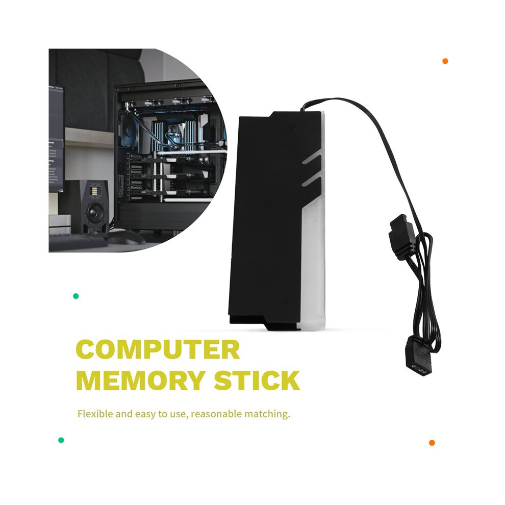 Computer Memory Heatsink Ram Cooling Vest 5V-3Pin Argb Ram Memory Heatsink For Desktop Pc Memory Ddr3 Ddr4 Ddr5 Ddr2 4711086708716