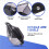 Motorcycle Handlebars with Brackets, Windshield Handguard Replacement Motorcycle Parts for  368G Grey 6