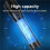 Super Bright LED Flashlight Rechargeable Zoom Torch Long Range Torch Light Camping Fishing Work Lantern 5