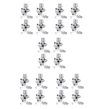 Paquet de 20 Jeus de Robinets de Robinetterie de Ligne de Soupape de Perçage Bpv-31 Réglables pour Climatiseurs Hvac 1/4 Pouce, 5/16 Pouces, 3/8