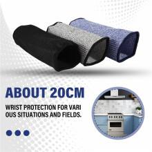3 Pairs Arm Protectors for Thin Skin and Bruising Cut Resistant Forearm Sleeve Level 5 Arm Burn Protection Sleeve