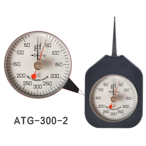 300G Double Round Tip Tension Gauge Meter Type Analog Force Gauge Double Pointer Tensiometro 2