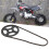 140mm Sprocket and 144 Link 25H Chain for Pocket 14