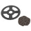 140mm Sprocket and 144 Link 25H Chain for Pocket 19