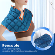 Self-absorbing Water Shoulder Shawl Pad Ice Packs Physiotherapy Hot & Ice Compress Shoulder and Neck Wrap Multi-Functional Brace