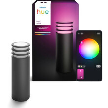 Stehlampe - PHILIPS HUE - Lucca - Anthrazit - 1xA60 WCA - IP44