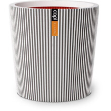 Konischer Vase - CAPI EUROPE - Groove NL - 45 x 41 cm - Elfenbein