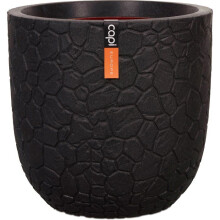 Blumentopf - CAPI EUROPE - Ton NL - 43 x 41 cm - Schwarz