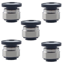For X1 P1 3D Printer PTFE Tube Hall Pneumatic Connector 1.75mm Filament Extruder 3D Printer Parts 5PCS
