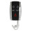 for  Key Shell  5 Button XK XKR Car Key Shell 3