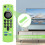Silicone Remote Control Cover for Fire TV Stick 4K 3Rd Gen 3Rd Generation Anti-Slip Remote Protector Case(Green) 4