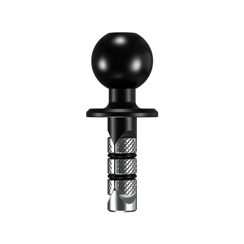 Fork Stem Base Mount Adapter Bike Phone Mount Front Fork Bar Motorbike Accessories 25Mm Black 4713941608032