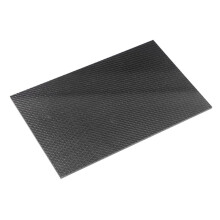 200mm X 300mm 0.5mm Carbon Plate Panel Sheets High Composite Hardness Material Carbon Fiber Board