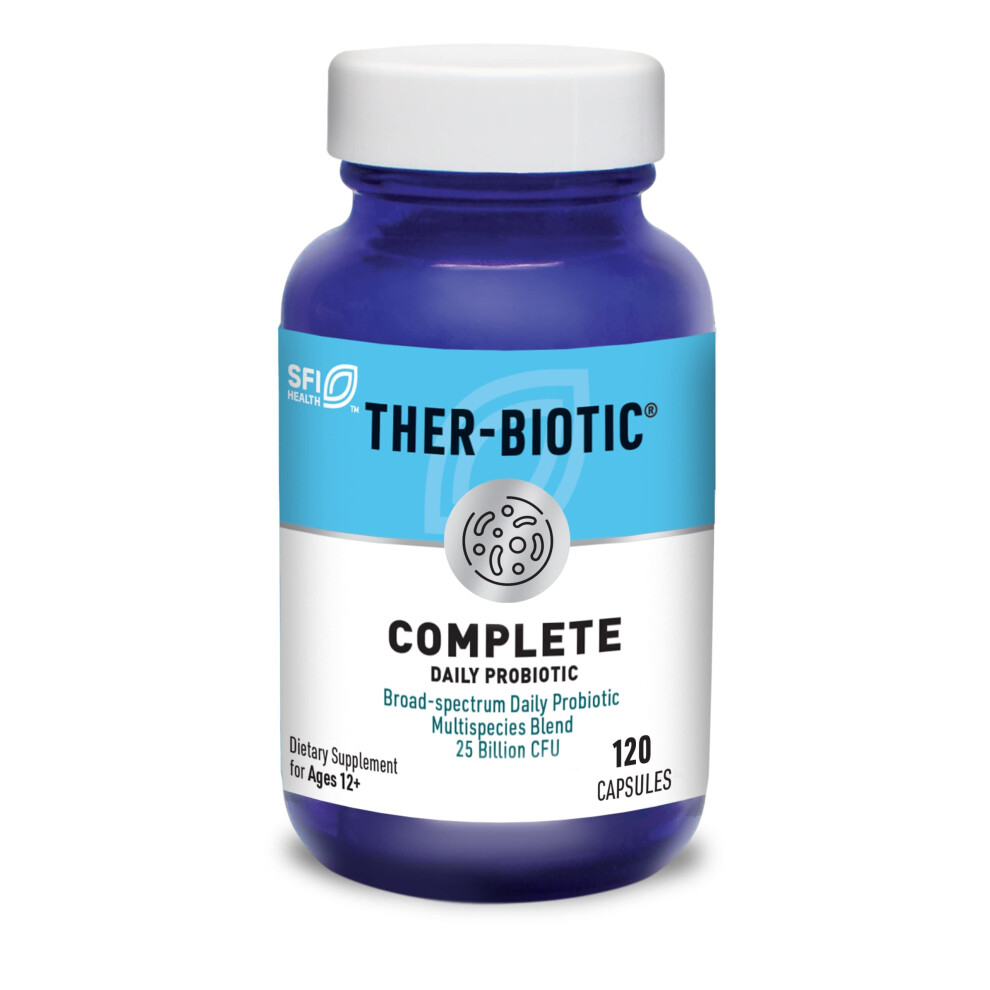 Klaire Labs Ther-Biotic Complete 25 Billion Cfu Probiotic Supplement 120 Caps
