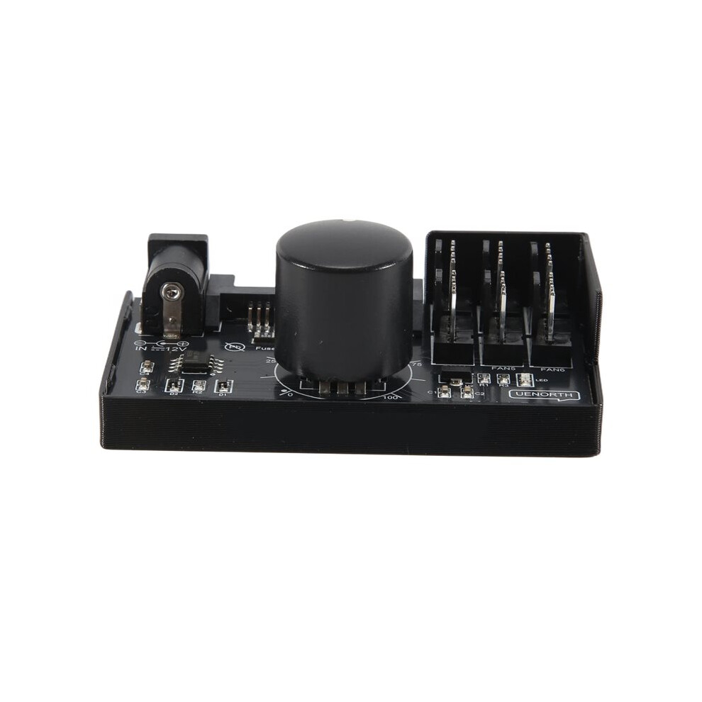 Photos - Computer Cooling PWM Fan Speed Controller High Power Power 4Pin Fan Governor NAS Server Fan Speed Control PWM Speed Regulation