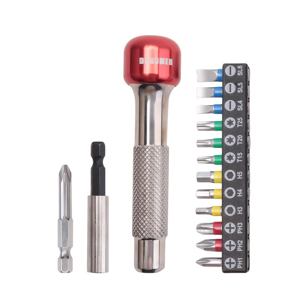 Donumeh Screwdriver Multifunctional Keychain Magnet Tool For Portable Bike Repair 6034215296822