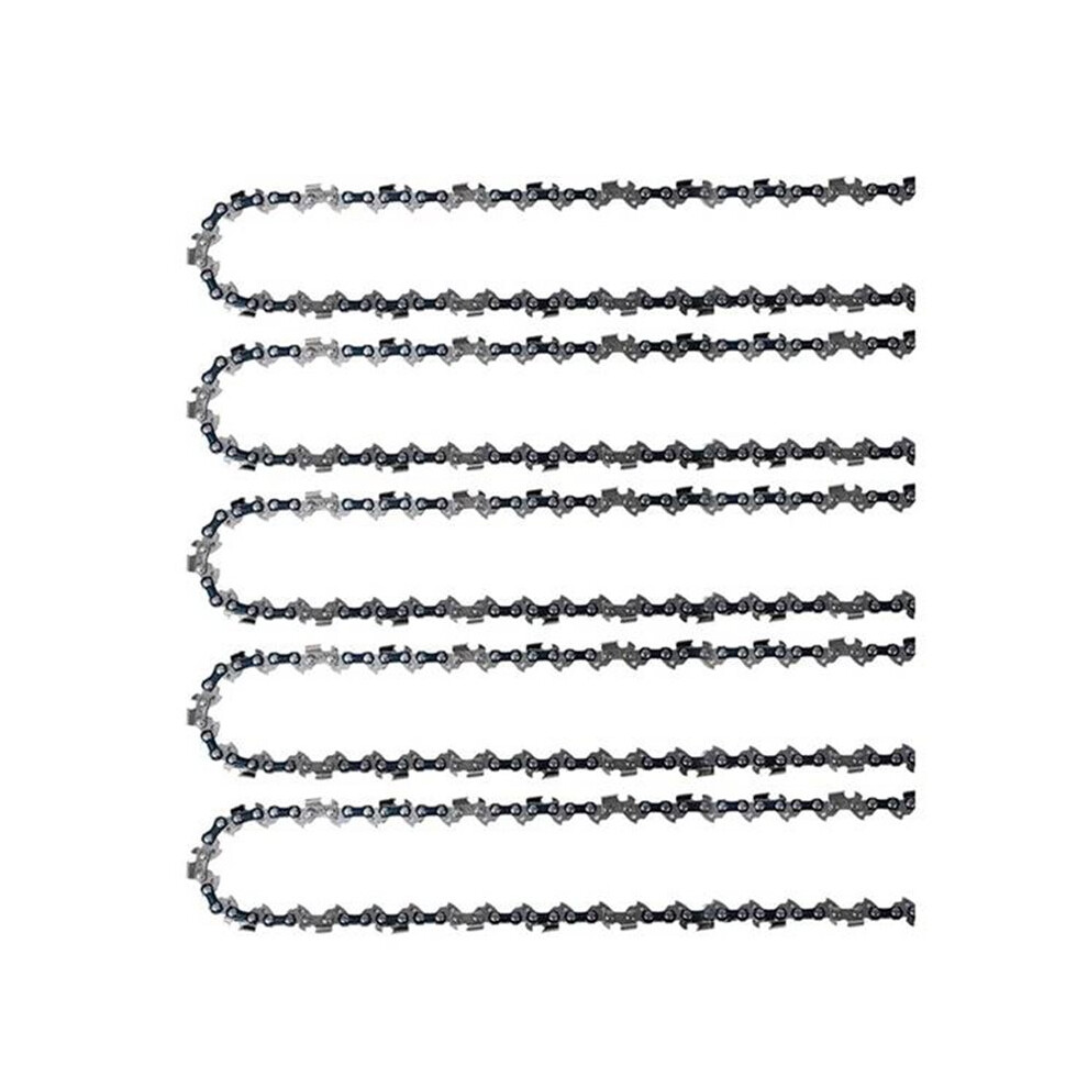 5Pack 14In Chainsaw Chain 52 Drive .050In Gauge, 3/8In Pitch Replacement Chains For ,Echo,Poulan 4712131318195