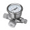 Tryckregulator Tryckmätare Premium Spray Tools Luftregulator med Manometerbyte 1/4 Tums Luftinloppsregulator 1