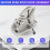 Car Indoor Rear Row Hook Assembly for  Model 3 2017-2023 Coat Hook Left 1099161 3