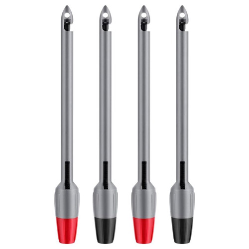 4pcs Wire Piercing Probe Kit, 7.48x0.79inch for TP81 Multimeter Voltage Voltmeter Thermometer Testing(2mm, 4mm)