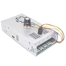 Regulador de 200A Motor Redutor Controlador PWM Alta Potência Industrial Avanço Reverso 12-48V 200A-S2 Linear Sob Carga