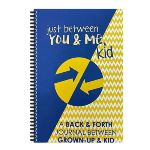 Just Between You & Me, Kid: A Back & Forth Journal Between Grown- & Kid Communication Diary Orange