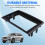 2 Din 10,1 Polegadas Rádio de Carro Instalação DVD GPS Mp5 Fascia Plane Frame para 2003-2014 para  XC90 6