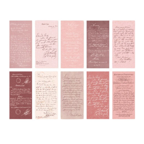 Material Book, Retro Notebook Decoration Collage Material, Diary, DIY Production, Handicrafts