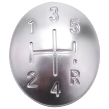 5 Speed Gear Shift Knob Cap Cover For Clio Megane Scenic Twingo Chrome Plastic Auto Car Styling Auto Accessories