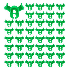 150pcs Plant Clips Bending Tool for Flower Vines Low-Pressure Training 90 Degree Stem Support Green