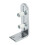 Floor Guide for Bottom Of Sliding Barn Doors Adjustable Wall Mount Stay Roller Guide  Bearings 5