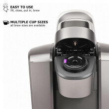 Reusable K Cups for K , K Elite, K Classic, K Compact, K Latte, K Select and All 2.0 & 1.0 Coffee Makers 2PCS