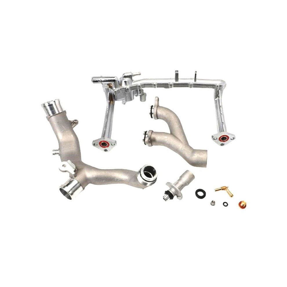 Upgraded Metal Coolant Water Pipe System Kit Lr075991 Lr092992 Lr028136 Lr049990 For Xf Xj Xe 3.0L V6 4713344062653