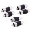 Gerade AV RCA Stecker auf Stecker Steckverbinder Adapter Adapter 6 Stk 1