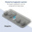 Magnetic Mouse Cable Wire Organizer Desktop Cable Clip Protector Cord Winder Row Plug Fixed USB Charging  Holder 3