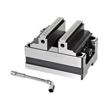Drehtischvorrichtung, CNC-Konzentrischer Schraubstock, Selbstzentrierende CNC-Zange, CNC-Bearbeitungszentrum, Konzentrische Flachzange, Klemme 6-60 mm