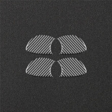 Carbon Fiber for 2007-2013 Inner Door Handle Bowl Cover Panel Trim Sticker Interior Accessories
