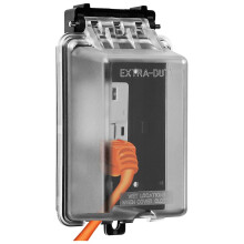 Outdoor Outlet Cover, Single Gang Outdoor Outlet Cover Enclosure, Electrical Box Waterproof Plug Covers