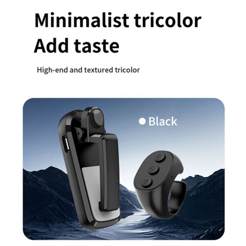 Remote Control Page Turner Camera Camcorder for  Paperwhite Oasis Kobo EReaders+ Remote Control Extenders Black 1