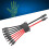 Solar Connectors Cable 2 to 8 Y Branch Cable Connector for Solar Panel Cable Branch Connector 2