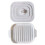 Microwave Bacon Cooker Quick Kitchen Cutlery Clean Crispy Bacon Tray Baking Pan 2
