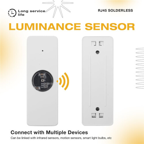Tuya ZigBee Ljussensor Luminanssensor Strålsensor Luminansdetektering i Realtid  Home Automation App Control 2