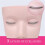 3 Layers Lashes Mannequin  for Practice Lash Makeup Tool Extensions Eyelashes Grafting Training Tool Makeup Practice 7